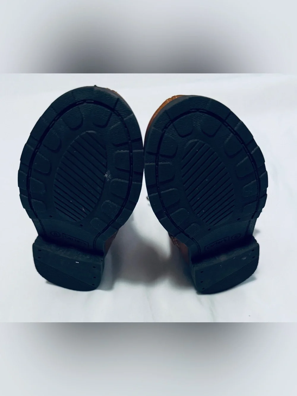 Girls ankle brown boots size 8